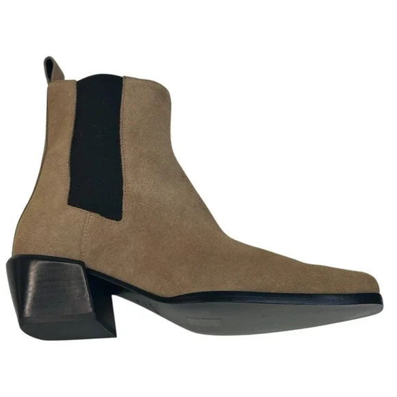 Rag & Bone Joni Camel Suede Chelsea Boots Booties Size EU 38 US 8 New $498 - Picture 5 of 12